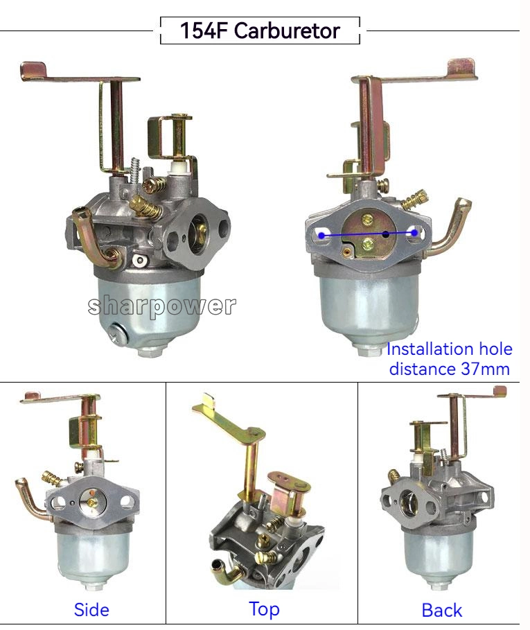 China Accessories 4500 5200 5800 Fit for 45cc 52cc 58cc 2 Stroke Gas Gasoline Chainsaw Carburetor