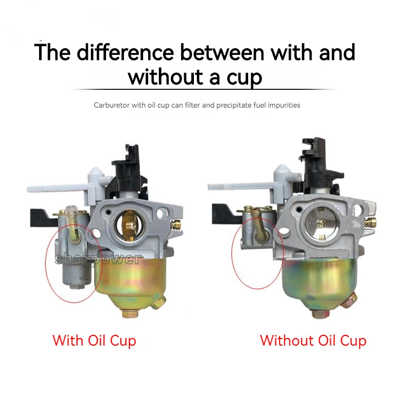 China Accessories 4500 5200 5800 Fit for 45cc 52cc 58cc 2 Stroke Gas Gasoline Chainsaw Carburetor