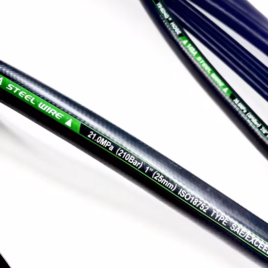 Промышленная ткань/ЭПДМ гладкая поверхность красочный гидравлический резиновый шланг